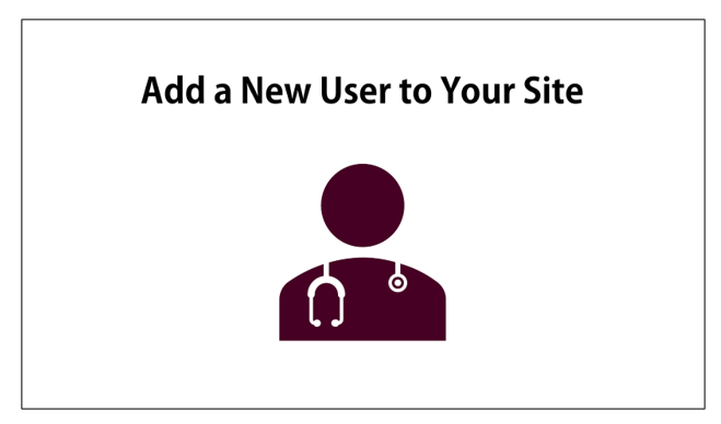 Add a New User to Your Site